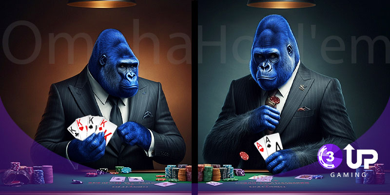 Blog - 3UP Gaming Blog Difference Between Hold'em and Omaha Poker