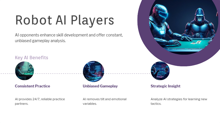 Bots with a Brain: Robot AI Players, Test Clubs, and Automated Tables - 3UP Gaming Bots with a Brain: Robot AI Players, Test Clubs, and Automated Tables