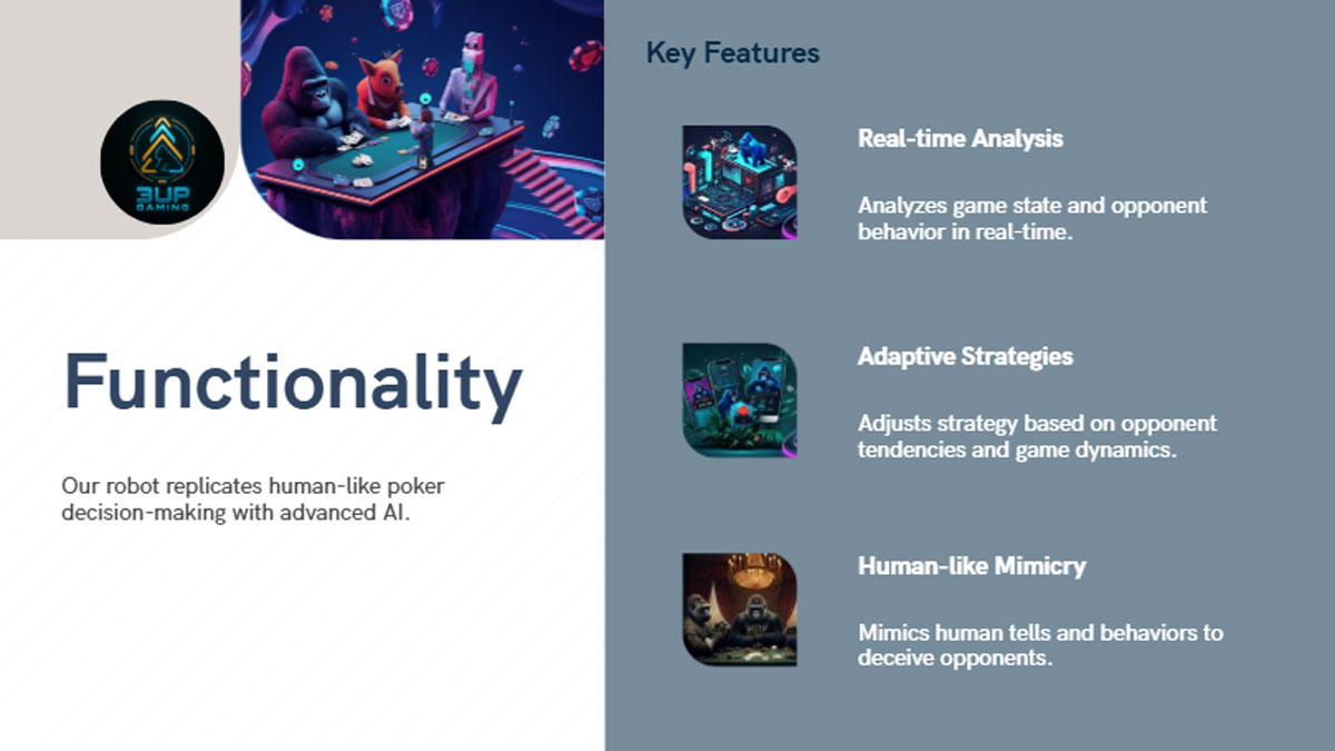 Pro Humanoid Poker Robot: The AI Software for Professional Play - 3UP Gaming Blog Pro Humanoid Poker Robot: The AI Software for Professional Play