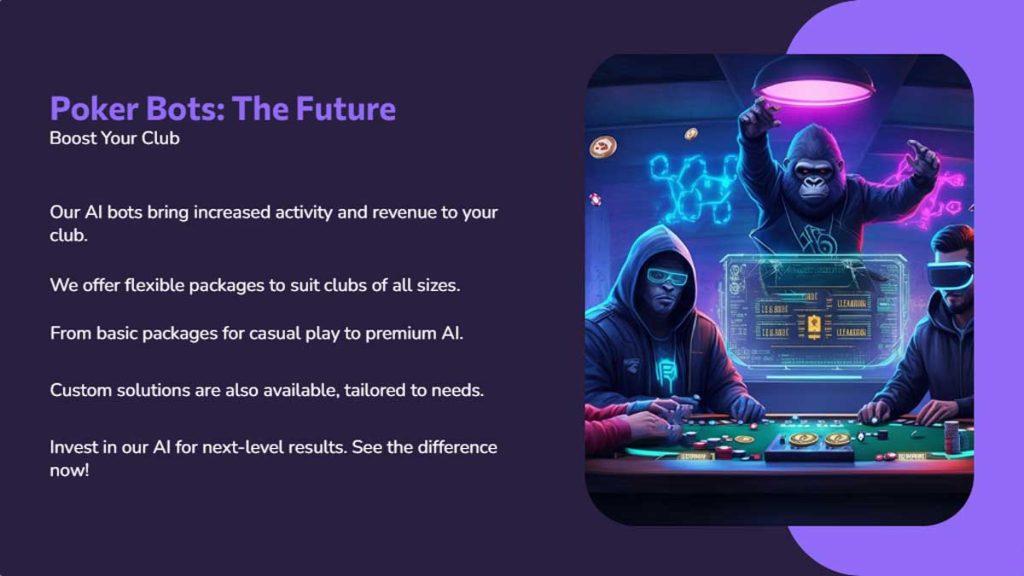 Poker Bots for Sale Buy the Best Poker Bots AI and Boost Your Clubs