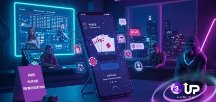 Best Free Poker Apps with No Ads in 2025: A 3UP Gaming Guide!